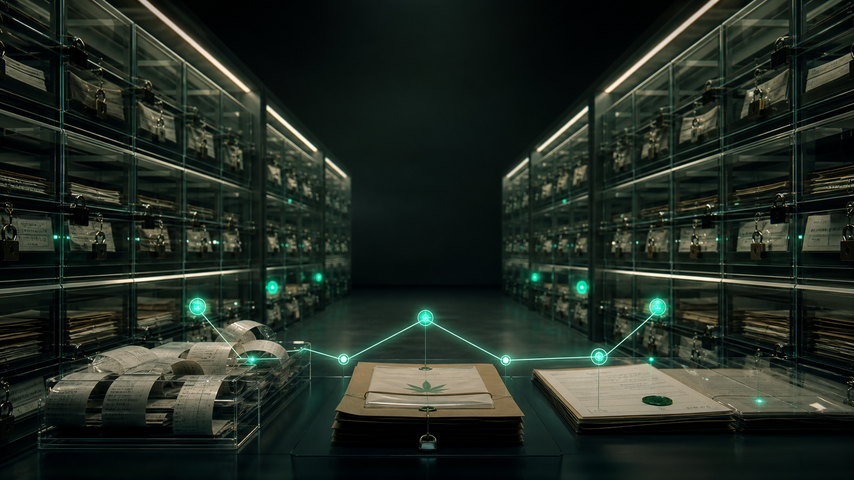 Audit Trails: Cannabis Compliance Moat operating visual