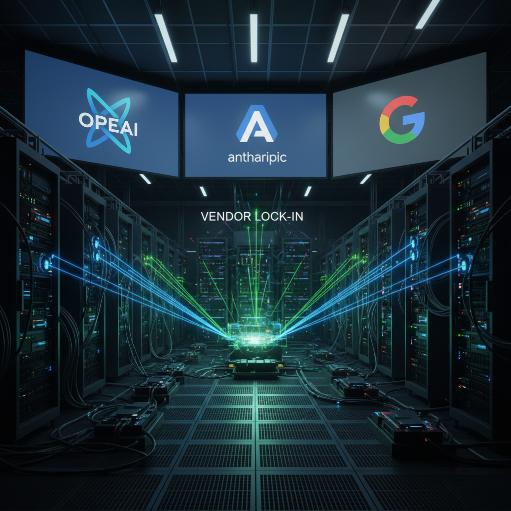 Enterprise AI vendor lock-in creates compliance dependency