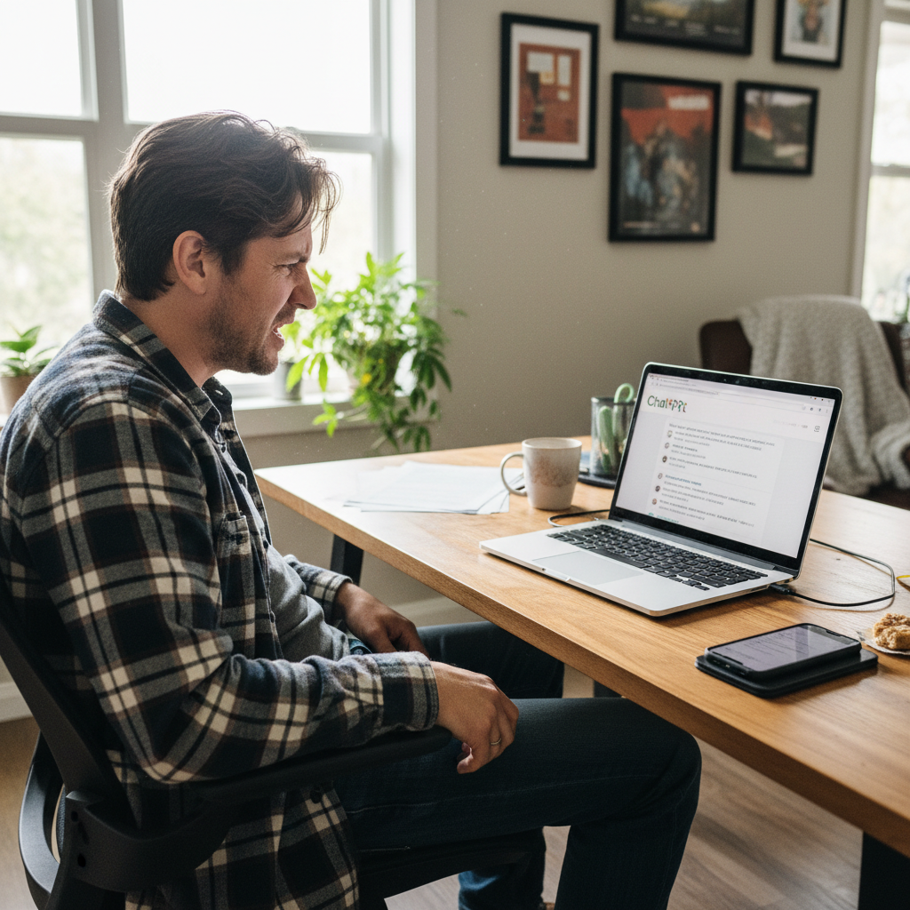 Cannabis operator checking AI visibility for a dispensary brand
