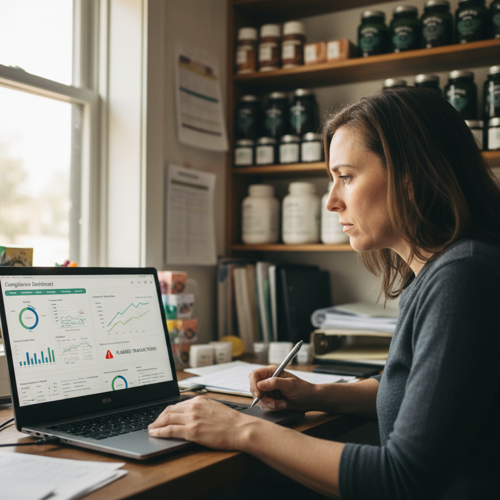 Cannabis checkout identity review