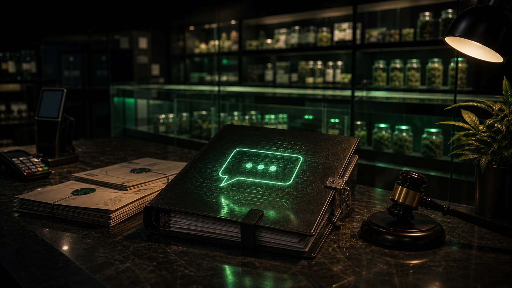 Cannabis Chatbots Are Your Compliance Liability operating visual