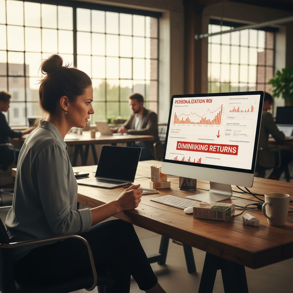 Personalization data dashboard in a regulated retail setting
