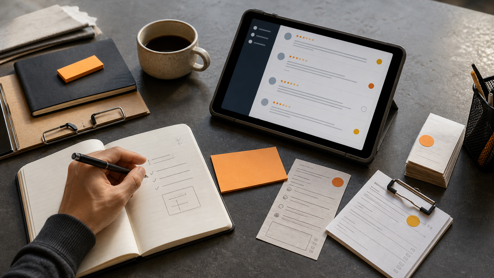 Review response workflow